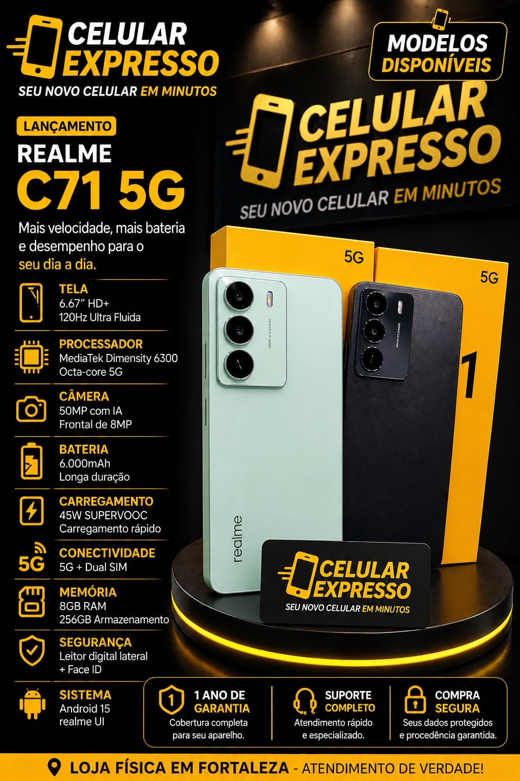 Realme C71 5G — Celular Expresso
