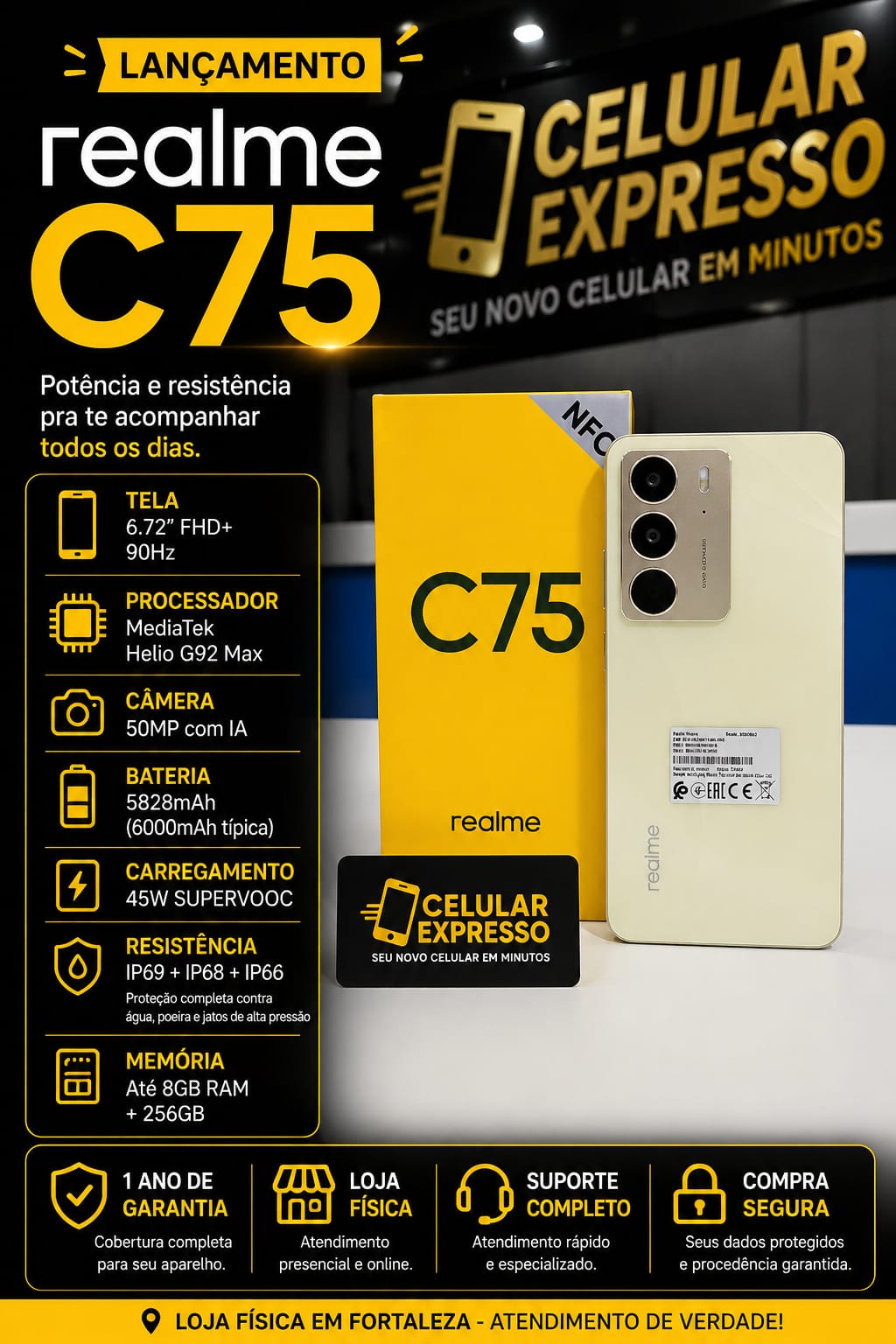 Realme C75 — Celular Expresso