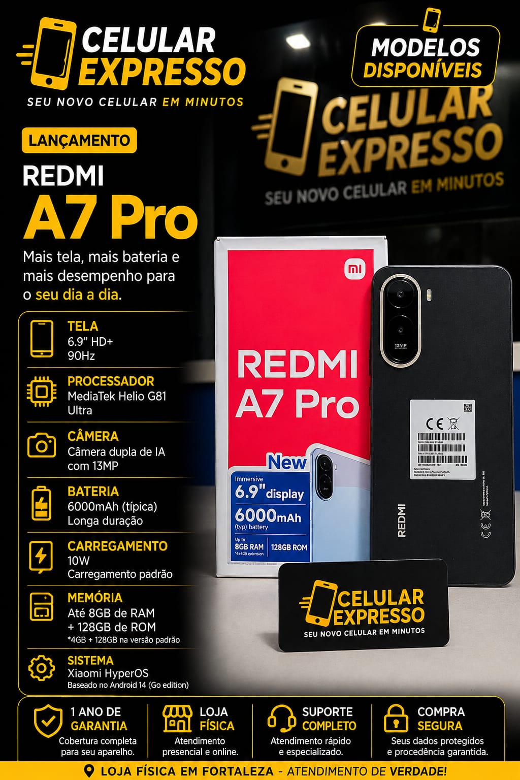 Xiaomi Redmi A7 Pro — Celular Expresso